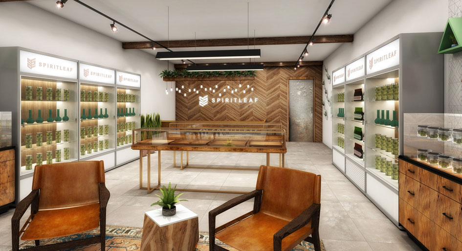 Unique recreational cannabis retail concept design - REMI Network