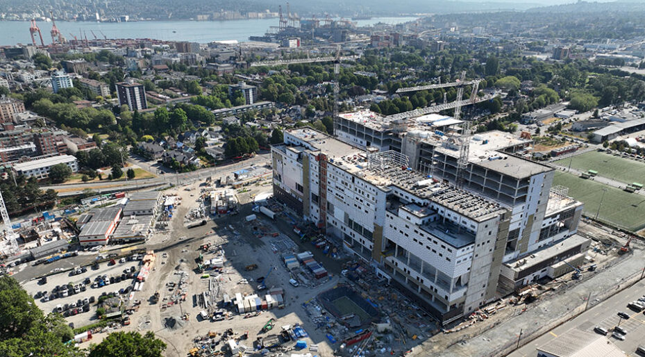 St. Paul's Hospital topping